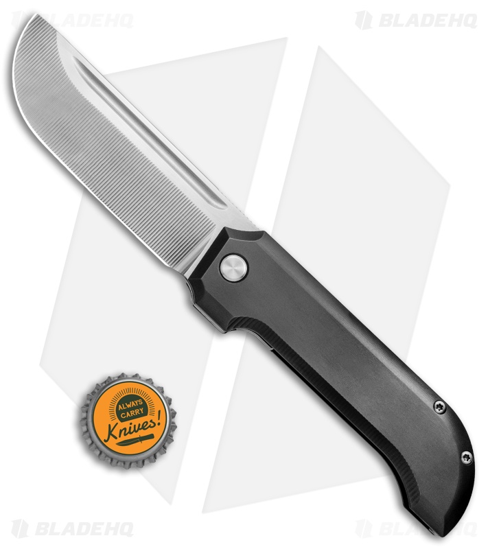 Vosano Custom X-Tana Liner Lock Knife Zirconium (3.875" Satin) Balzano