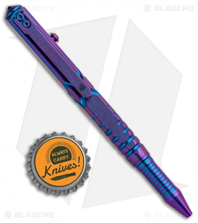 WE Knife Co. TP-02A Titanium Tactical Pen (Blue/Purple)
