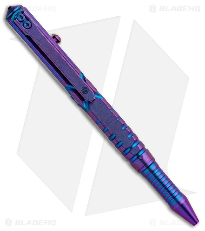 WE Knife Co. TP-02A Titanium Tactical Pen (Blue/Purple)