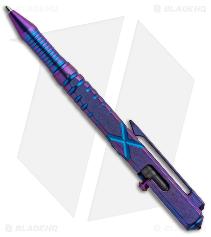 WE Knife Co. TP-02A Titanium Tactical Pen (Blue/Purple)