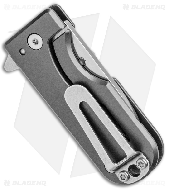 WESN Microblade Frame Lock Knife Titanium (1.5" Satin) *DISCOUNT*