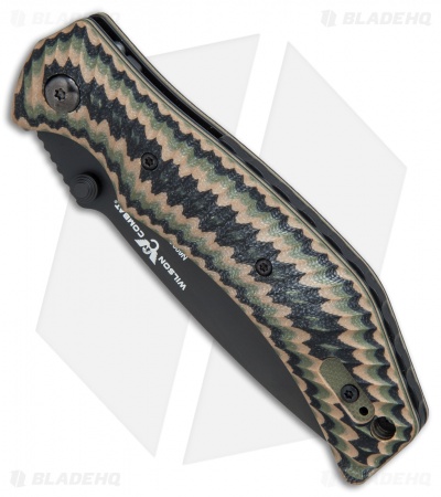 Wilson Tactical Combat Extreme Lite Carry Knife Multi-Cam G-10 (3.25" Black)