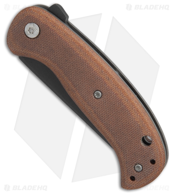 Winkler Knives F3 Liner Lock Flipper Knife Tan Micarta (3.25" Caswell