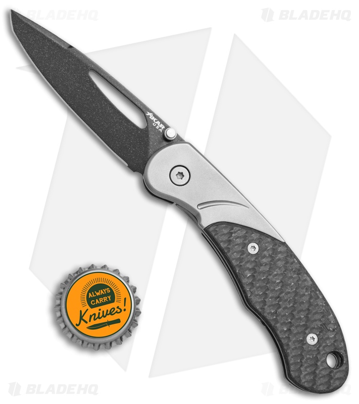 Xikar Excursion  X-158 Frame Lock Knife Carbon Fiber (2.5" Black)