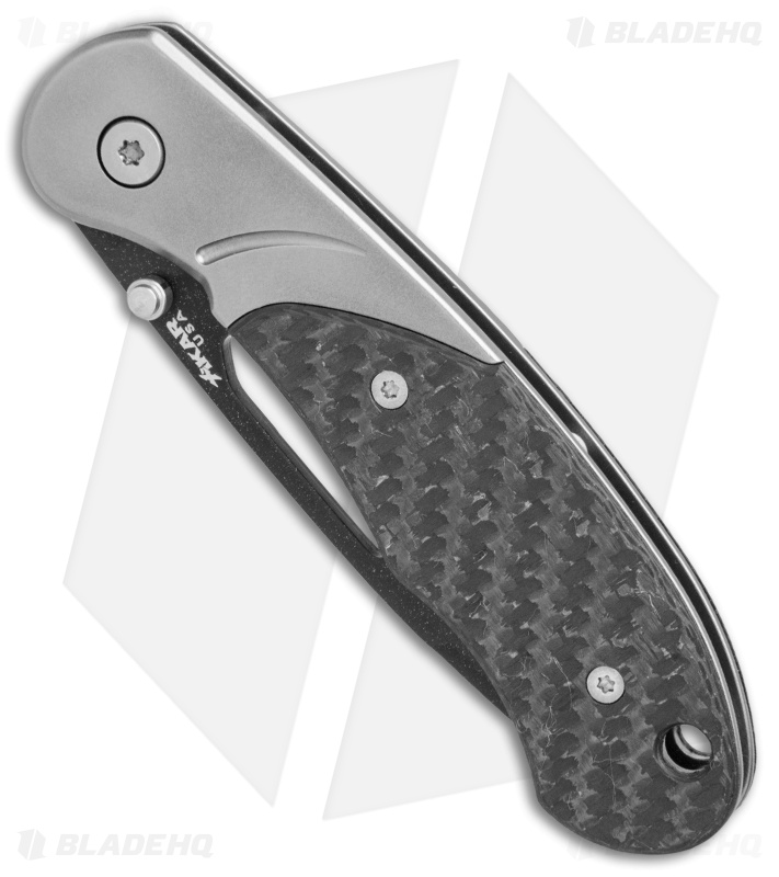 Xikar Excursion X-158 Frame Lock Knife Carbon Fiber (2.5" Black) - Blade HQ