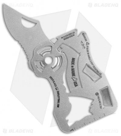 Zootility Tools WildCard Credit Card Knife Pocket Tool 