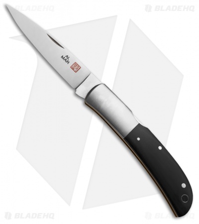 Al Mar Falcon Pocket Knife Black Micarta (3.15" Plain) 1003BM