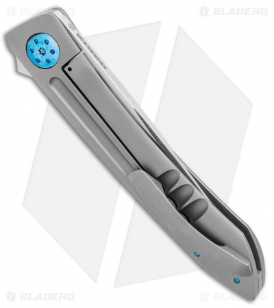 Alliance Designs / Kevin Foster Anchovy Flipper Milled Ti (3.5" Satin)