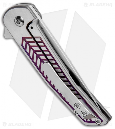 Alliance Designs Hammond Scout Titanium Flipper Knife Purple (2.25" Satin)