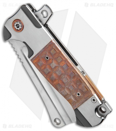 Andre de Villiers Custom Battle Cleaver Knife Copper Frag (4" Satin) AdV