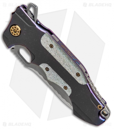 Andre de Villiers Custom Hummer Flipper Knife Holographic (4.25" Two-Tone) AdV