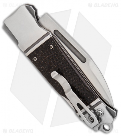 Andre de Villiers Impi Lockback Knife LSCF w/ Pocket Clip (3.1" Satin) AdV