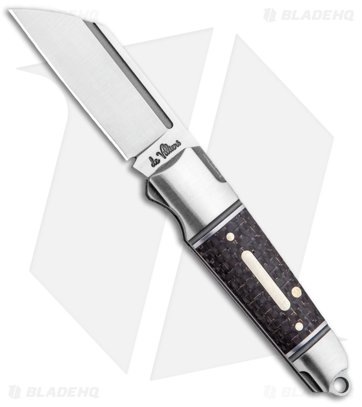 Andre de Villiers Mini Impi Slip Joint Knife Wharncliffe LSCF (2" Satin)