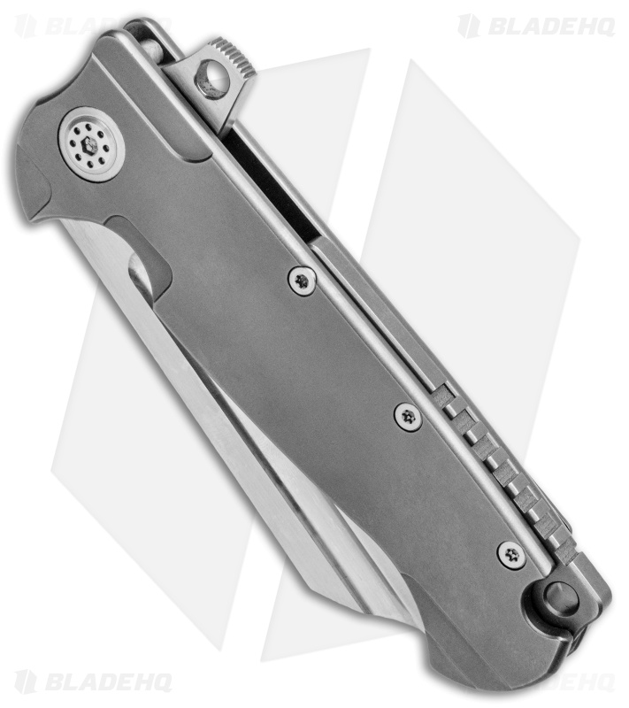 Andre de Villiers Mid-Tech Tac Butcher DG Frame Lock Knife Satin (4" Satin)