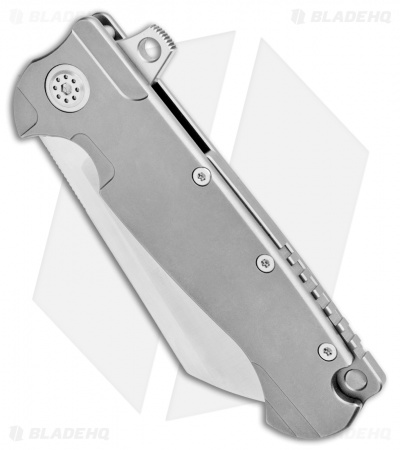Andre de Villiers Mid-Tech Tac Butcher UTL Frame Lock Knife Satin (4" Satin)