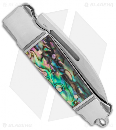 Andre de Villiers Mini Impi Slip Joint Knife Abalone (2" Satin) AdV