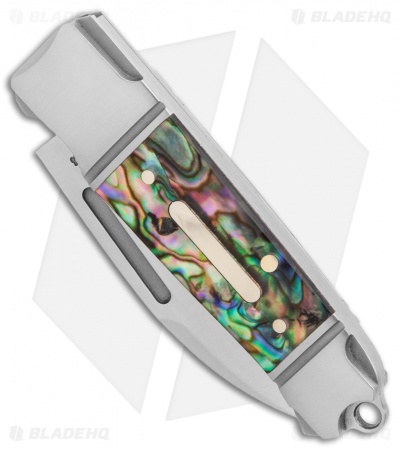Andre de Villiers Mini Impi Slip Joint Knife Abalone (2" Satin) AdV