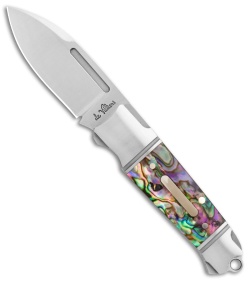 Andre de Villiers Mini Impi Slip Joint Knife Abalone (2" Satin) AdV