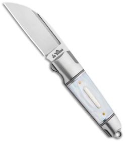 Andre de Villiers Mini Pocket Butcher Slip Joint Knife Regrind MOP (2" Satin)