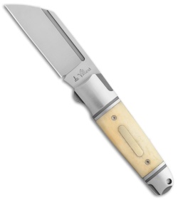 Andre de Villiers Pocket Butcher Slip Joint Knife Bone w/Insert (2.9" Satin) AdV