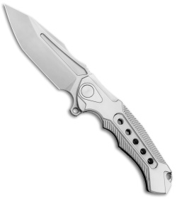 Andre De Villiers Ronin R1 Hybrid Integral Flipper Knife Titanium (4.1" BB) AdV