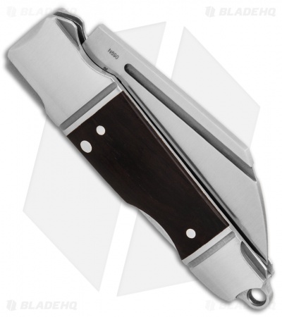 Andre de Villiers Mini Pocket Butcher Lockback Knife Ebony (2" Satin) AdV