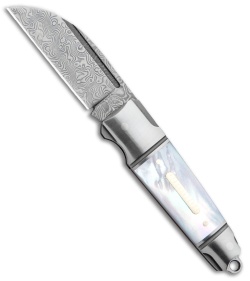 Andre de Villiers Mini Pocket Butcher Slip Joint Knife Regrind MOP (2" Dam) 