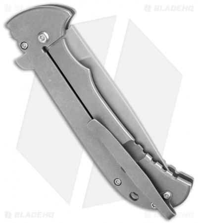Anthony Griffin Custom Frame Lock Knife Titanium (3.75" Stonewash)