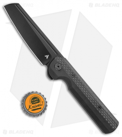 Arcform Darcform Slimfoot Frame Lock Knife Black Ti/CF (3.5" Black) TuffKnives