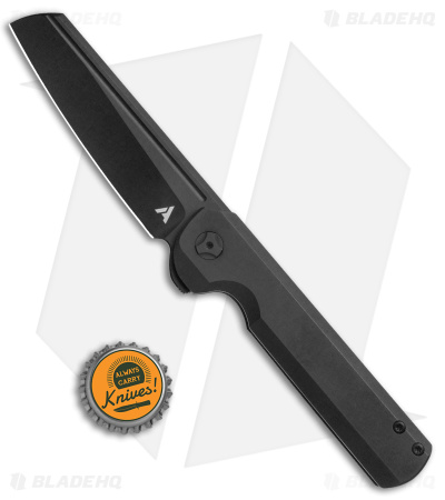 Arcform Darcform Slimfoot Frame Lock Knife DLC Titanium (3.3" Black) TuffKnives
