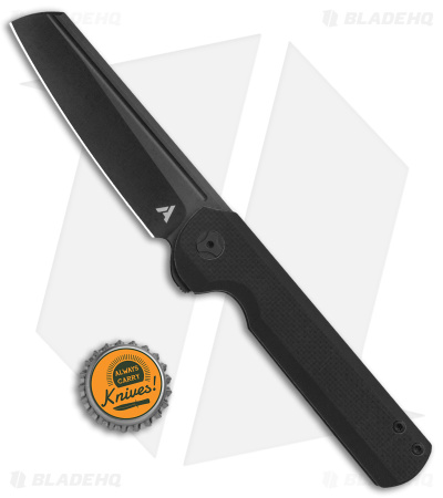 Arcform Darcform Slimfoot Frame Lock Knife Black G-10/Titanium (3.5" Black) 