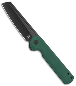 Arcform Darcform Slimfoot Frame Lock Knife Green G-10 (3.5" Black) TuffKnives