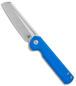 Arcform Slimfoot Frame Lock Knife Blue G-10 (3.5" Stonewash) TuffKnives