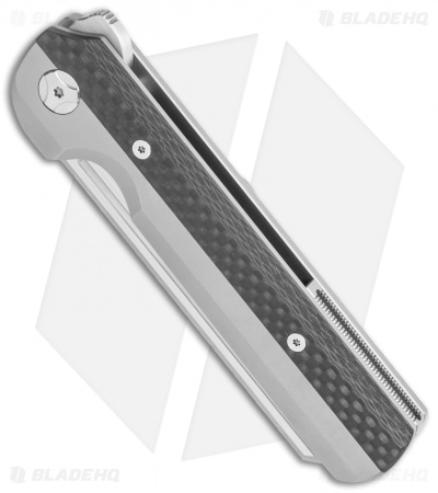 Arcform Slimfoot Frame Lock Knife Ti/Carbon Fiber (3.5" Stonewash) TuffKnives