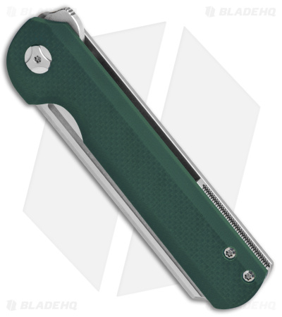 Arcform Slimfoot Frame Lock Knife Green G-10 (3.5" Stonewash) TuffKnives