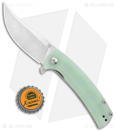 Artisan Cutlery Arroyo Liner Lock Knife Natural G-10 (3.4" Satin) 1845P-NTG