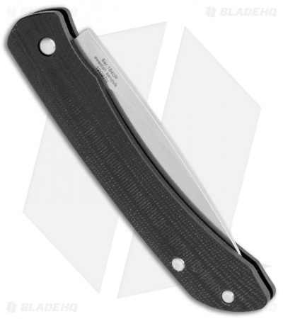 Artisan Cutlery Biome Slip Joint Knife Black G-10 (2.8" Satin) 1840P-BK