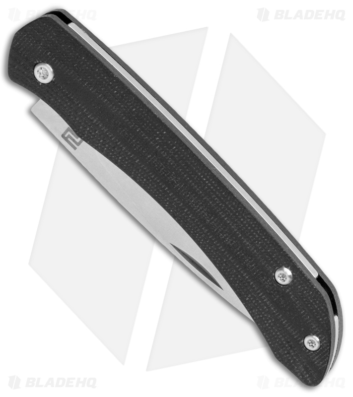 Artisan Cutlery Biome Slip Joint Knife Black G-10 (2.8" Satin) 1840P-BK
