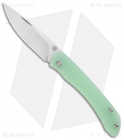 Artisan Cutlery Biome Slip Joint Knife Natural Jade G-10 (2.8" Satin) 1840P-NTG