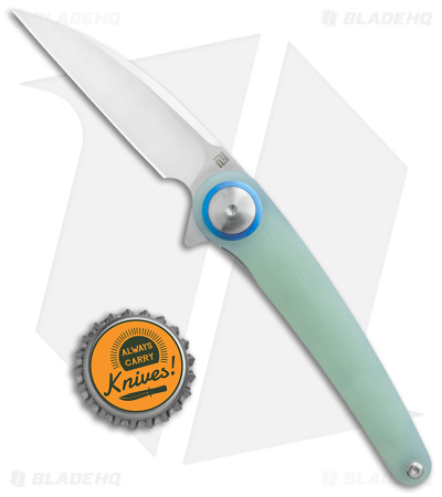 Artisan Cutlery Cazador Liner Lock Knife Jade G-10 (3.5" Satin) 1848P-NTG