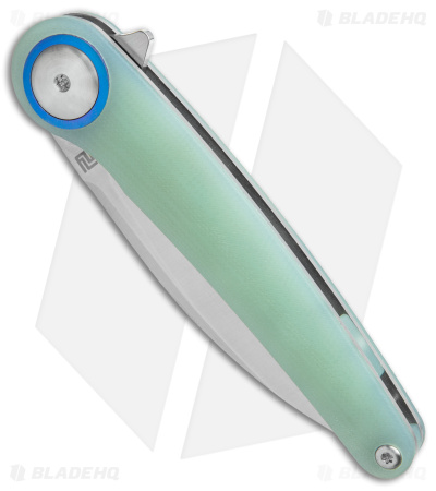 Artisan Cutlery Cazador Liner Lock Knife Jade G-10 (3.5" Satin) 1848P-NTG