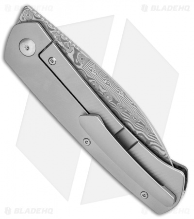 Artisan Cutlery Centauri Frame Lock knife Carbon Fiber (3.5 Damascus)