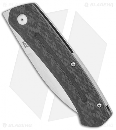 Artisan Cutlery Centauri Frame Lock Knife Carbon Fiber (3.5 Satin S35VN)