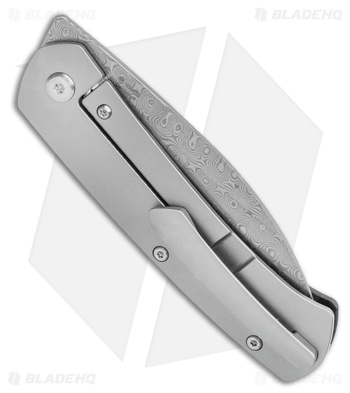 Artisan Cutlery Centauri Frame Lock knife Carbon Fiber (3" Damascus) 1839GSD-CF