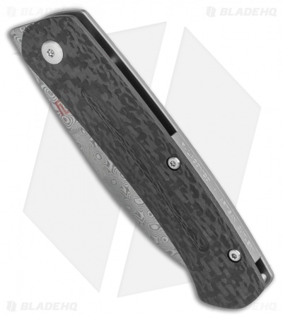Artisan Cutlery Centauri Frame Lock knife Carbon Fiber (3" Damascus) 1839GSD-CF