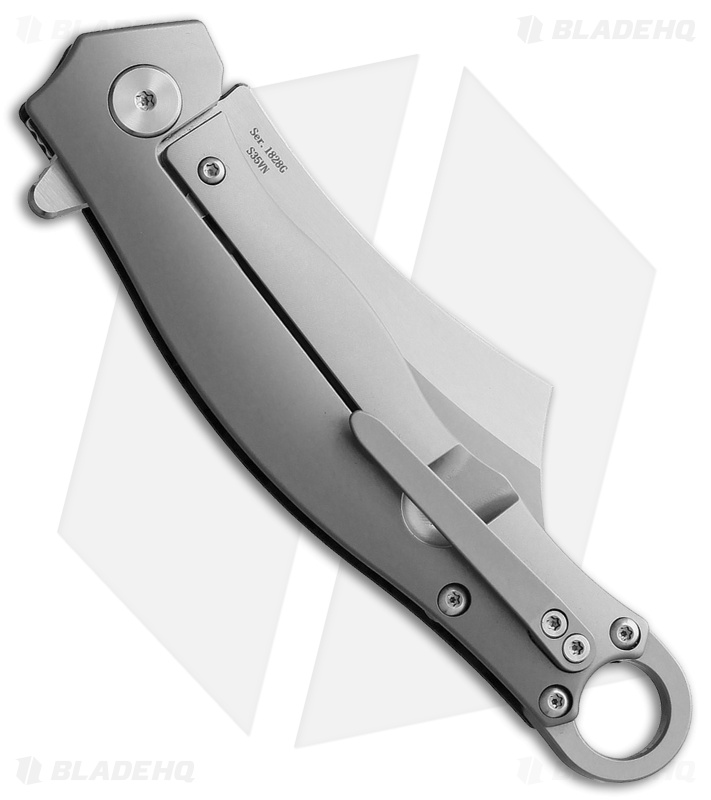 Artisan Cutlery Corsair Liner Lock Knife Black G-10 (2.95" SW S35VN)