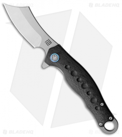 Artisan Cutlery Corsair Liner Lock Knife Black G-10 (2.95" SW S35VN)