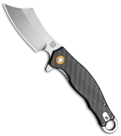 Artisan Cutlery Corsair Liner Lock Knife Carbon Fiber (2.95" Stonewash D2)