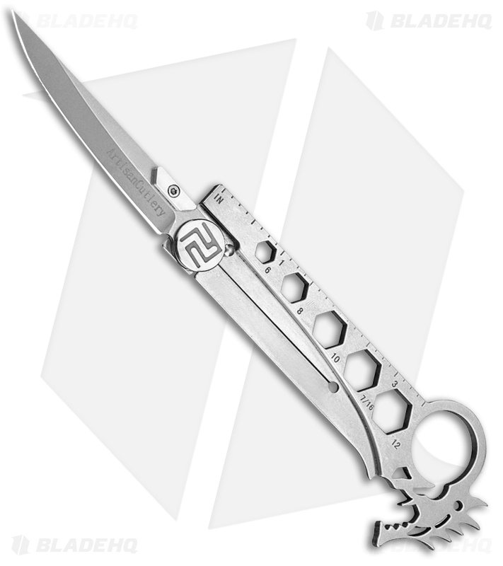 Artisan Cutlery Dragon Knife & Multi-Tool Stonewash (2.75" Stonewash)