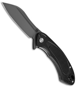 Artisan Cutlery Eterno Liner Lock Knife Black G-10 (3.54" Black D2)